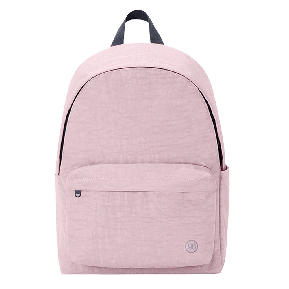 NINETYGO 90Spaß Junge Hochschule Rucksack 15L Kapazität Tasche für Mädchen und Jungen Bunte Paar mochila Leichte Schule Tasche: Rosa