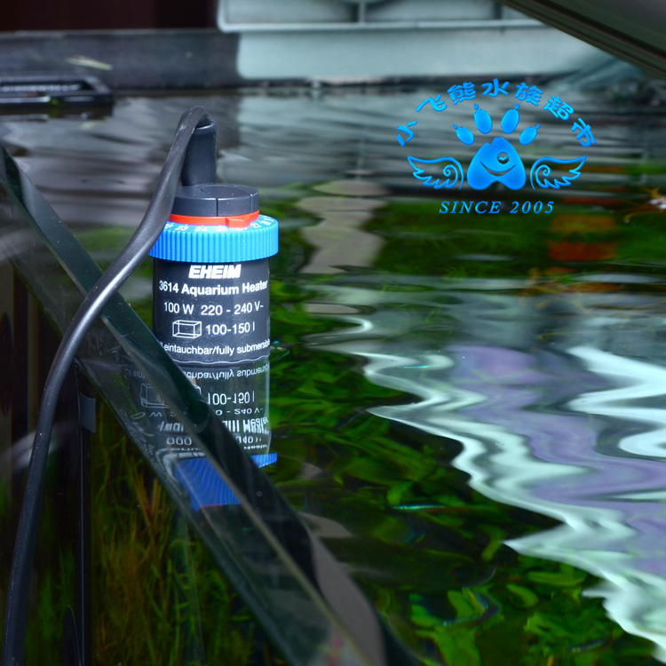 Calentador de agua para peceras ajustable, sumergible, de 50w, 100w, 200w, 300w y 500w, con control de temperatura