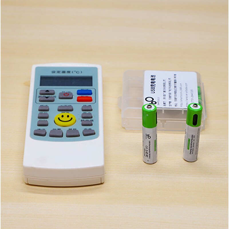 1.5V Mirco USB Rechargeable Battery 550mwh AAA Toys Remote controller batteries Lithium Polymer Battery