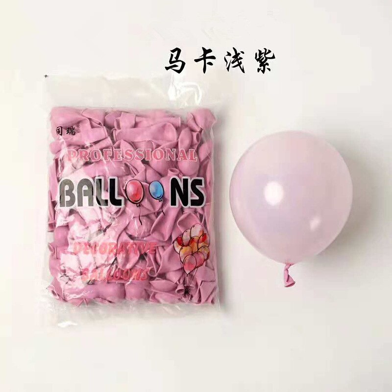 10 stuks /5 inch kleurrijke macaron latex ballon snoepkleurige ballon bruiloft verjaardag feestdecoratie ballon: 04