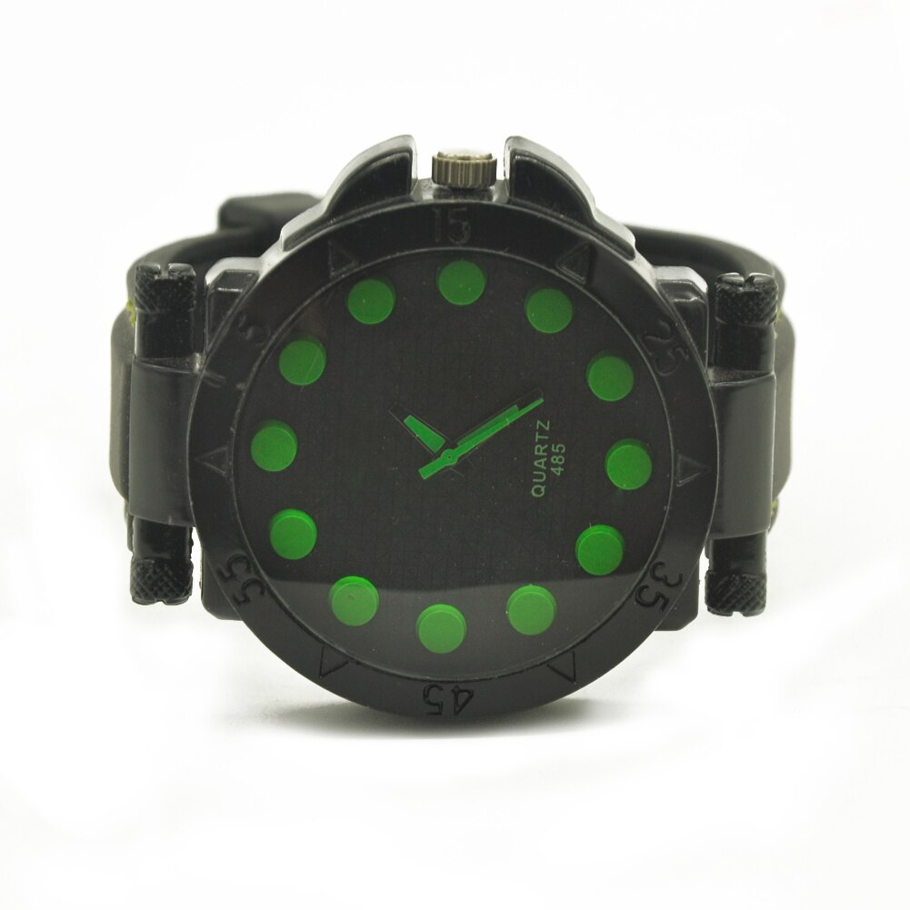 Watch Sport Watch Multicolor Dot Scale Big Dial Watch Unisex