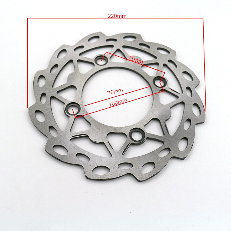 Off - Road Motorcycle Brake Disc Brakes 220mm for Motorcycle 110cc 125cc 140cc 160cc pocket dirt bike