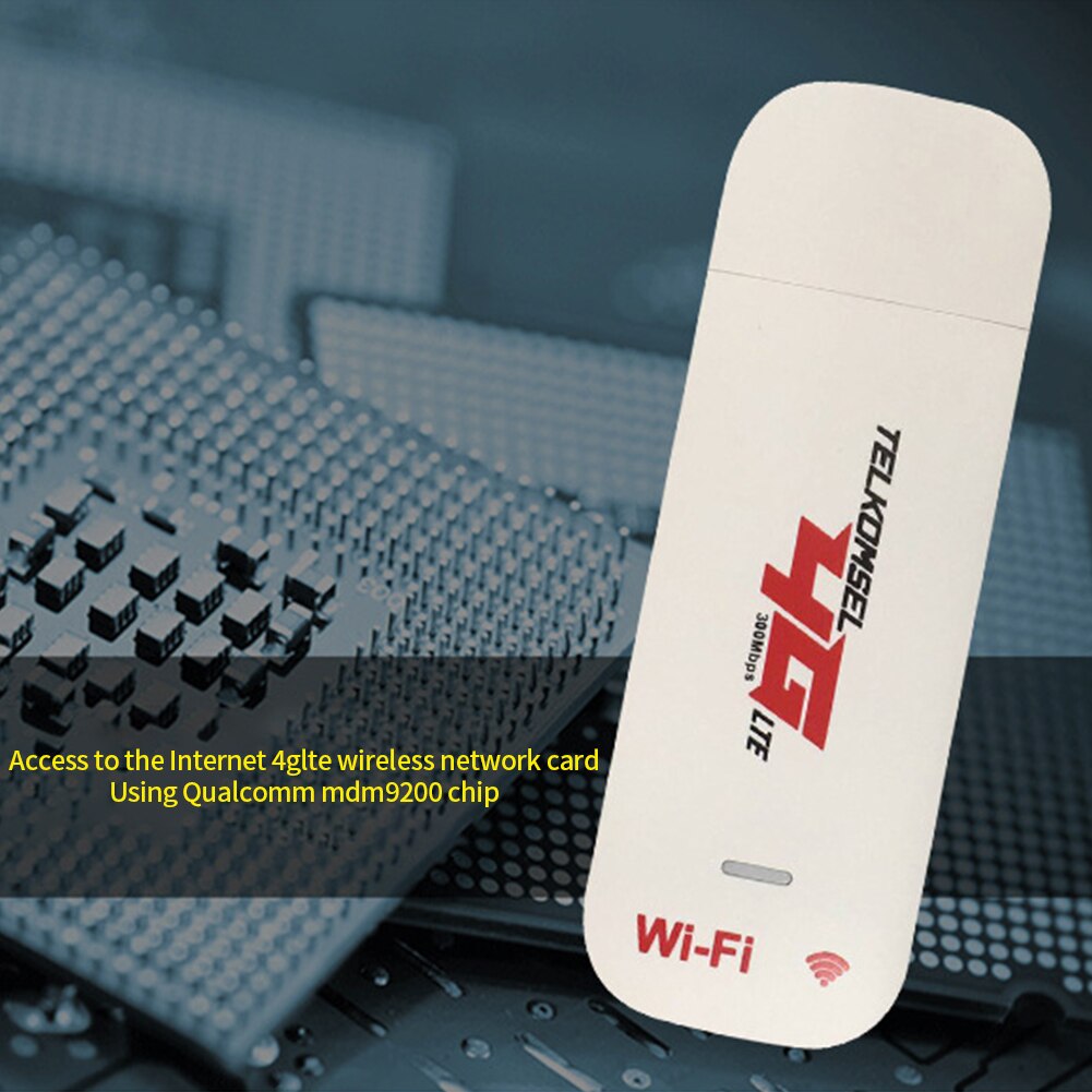 Wifi adapter netværkskort usb dongle hjemmekontor trådløs plug and play højhastigheds modem 150 mbps 4g lte til laptop universal