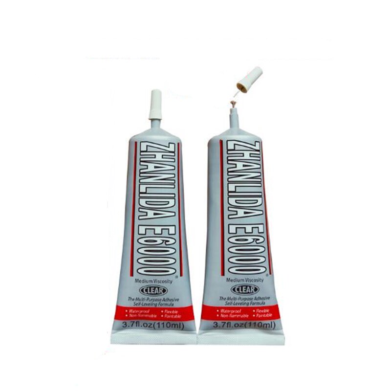 Colla per strass T8000 B7000 E6000 110ml strass di cristallo del mestiere di DIY strumento Aghi Epossidica adesivo forte hotfix per monili