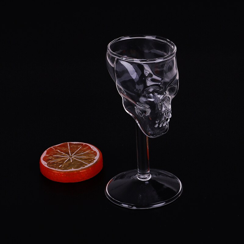 Bones Armor Warrior Skull High Wine Glass Goblet Cup Drinkware