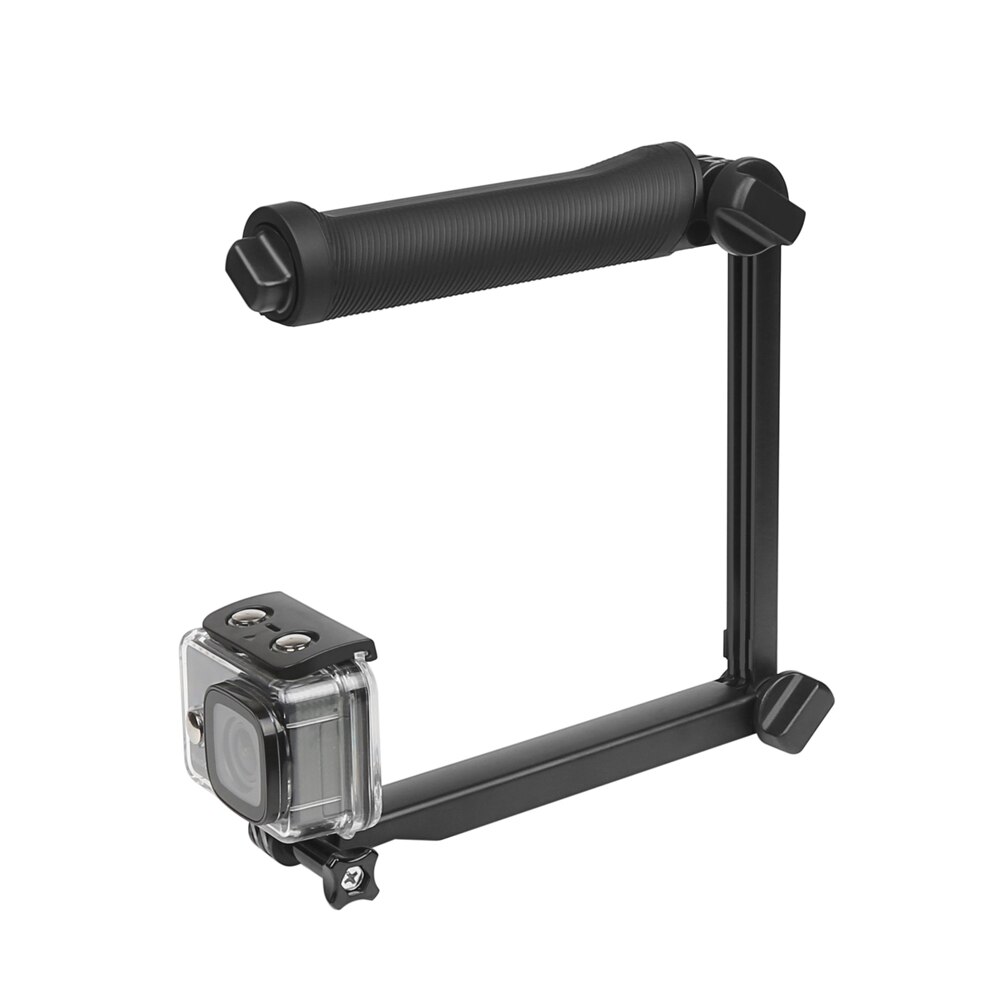 GoPro 3-Way Monopod Arm Mount Adjustable stand Bracket Handheld Grip 3 Way Tripods For Hero 4/3+ 3 SJ4000 SJ5000 Accessories