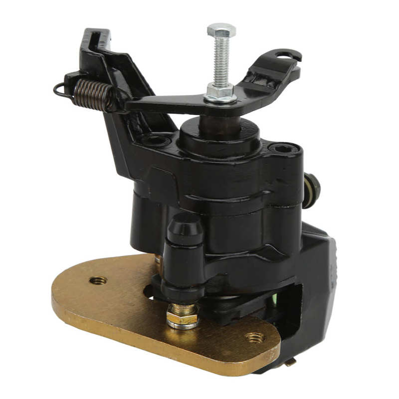Brake Caliper Assembly Aluminum Alloy Rear Brake Caliper Stable Deceleration for Motorcycle