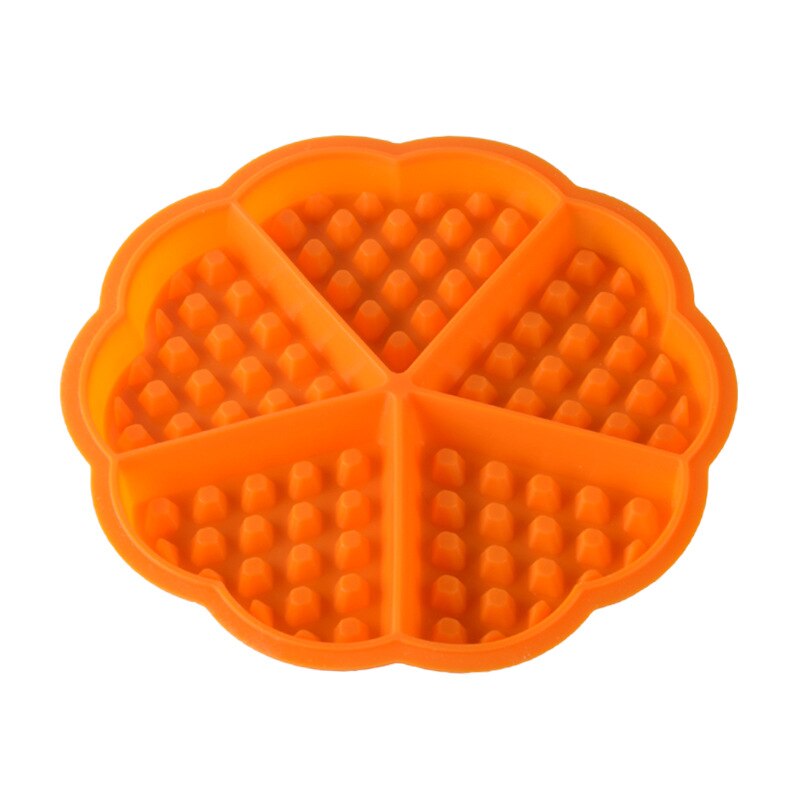 Verdickt 5-Stück Herz-Förmigen Silikon Waffel bilden Backofen Mikrowelle Cookie Cutter Haushalt Kuchen Backform DIY
