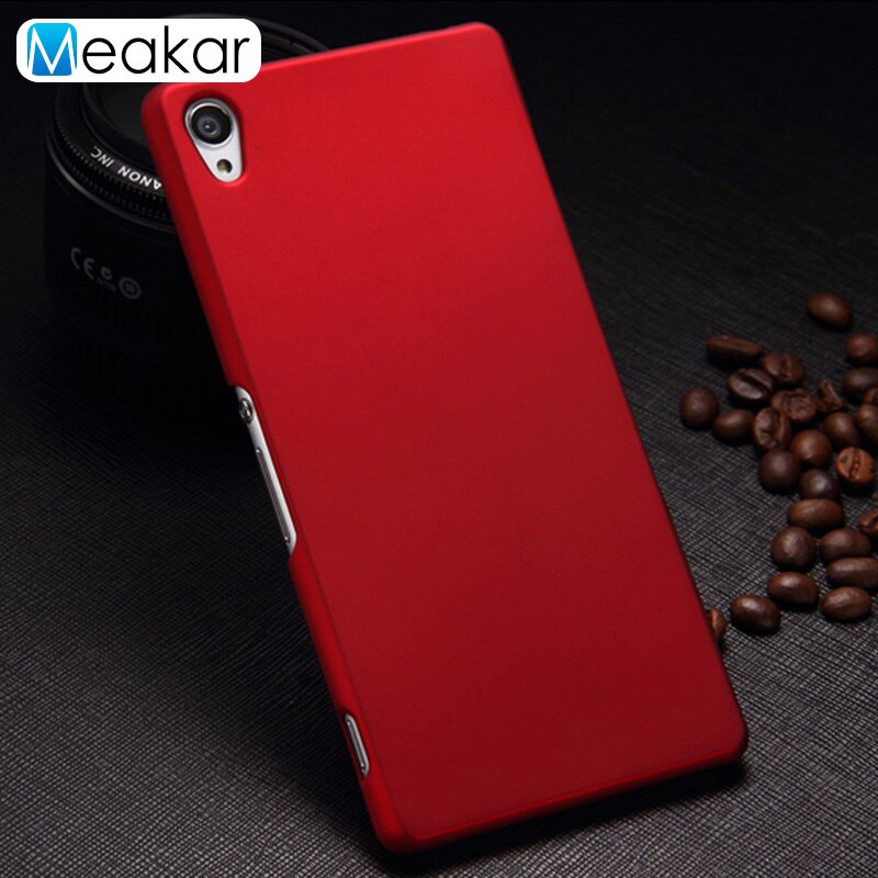 Coque Cover 5.2For Sony Xperia Z3 Case For Sony Xperia Z3 Z 3 Dual Sim D6603 D6633 D6653 D6643 Phone Back Coque Cover Case: red