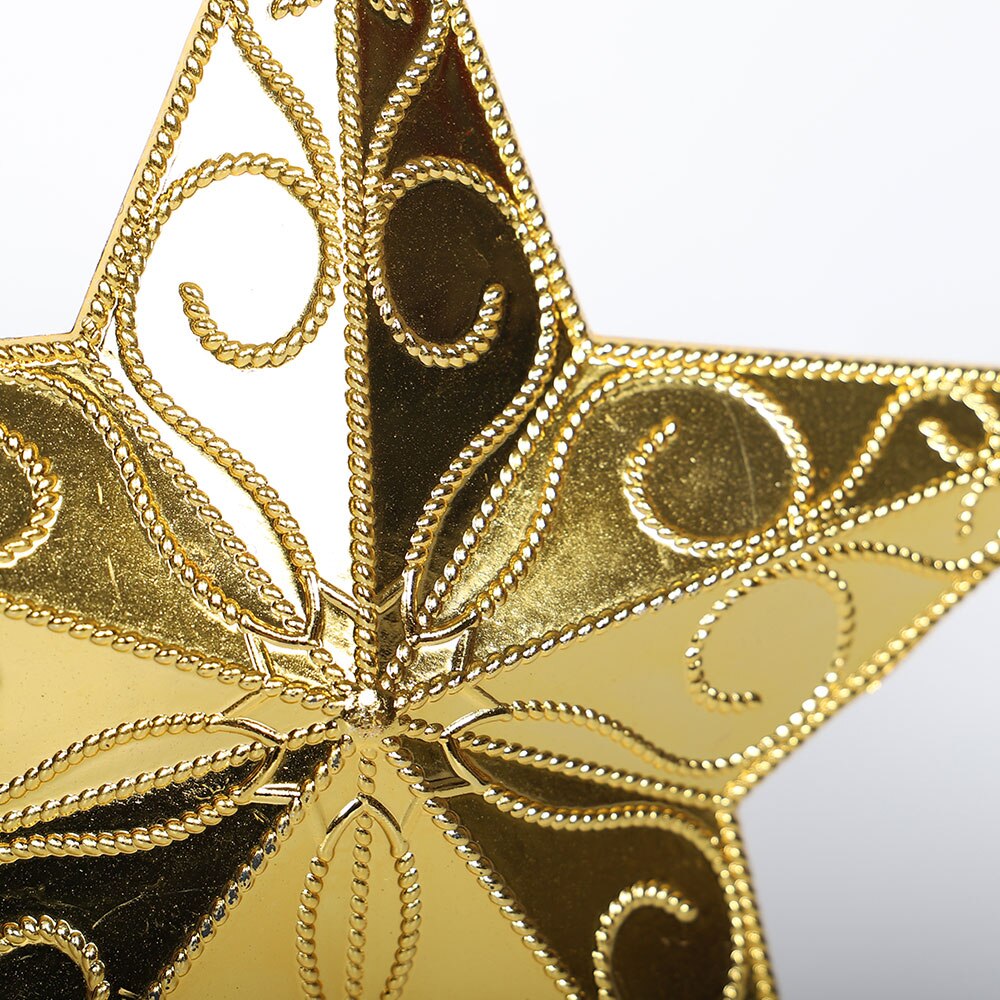 Ster Boom Top Decor Festival 3D Pvc Mooie Glittery