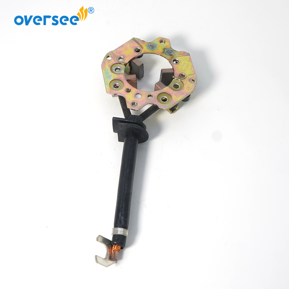 Kit de cepillo de carbono 31131-90J00, con soporte 31173-93J00 para Motor fueraborda Suzuki 4T 90HP 115HP S114-837