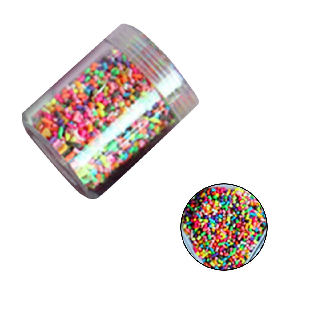Lera material simulering choklad stänk socker nål simulering glass tårta dekoration diy kristall lera material: 3