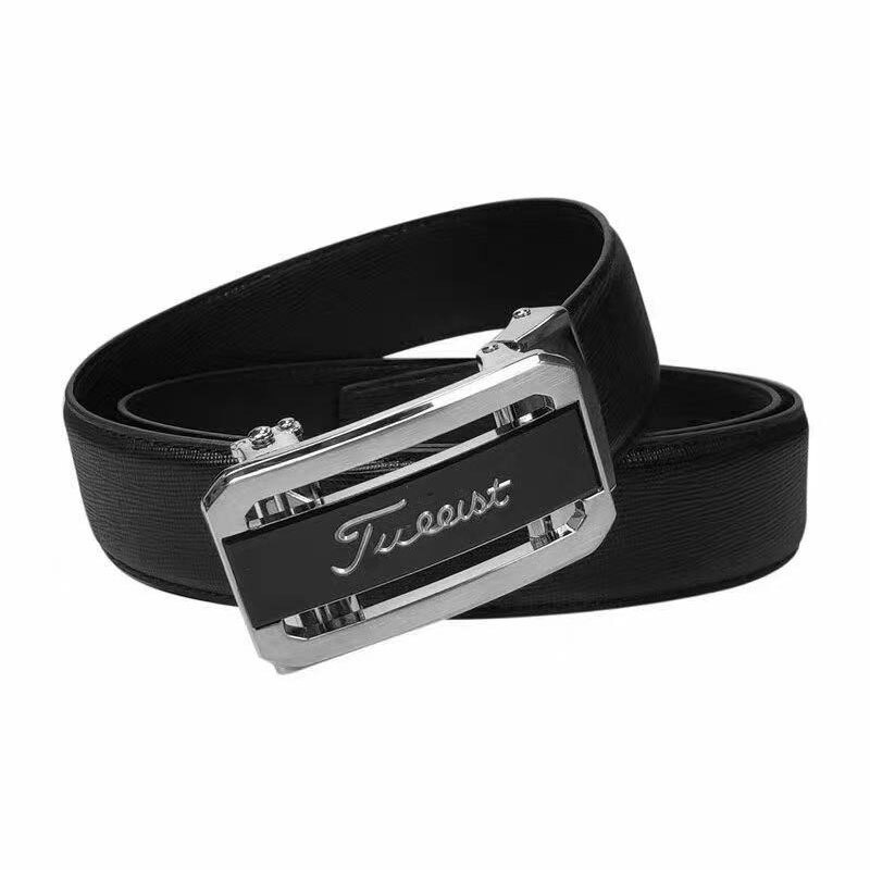 golf automatic buckle belt, fashionable and tasteful belt, length can be cut