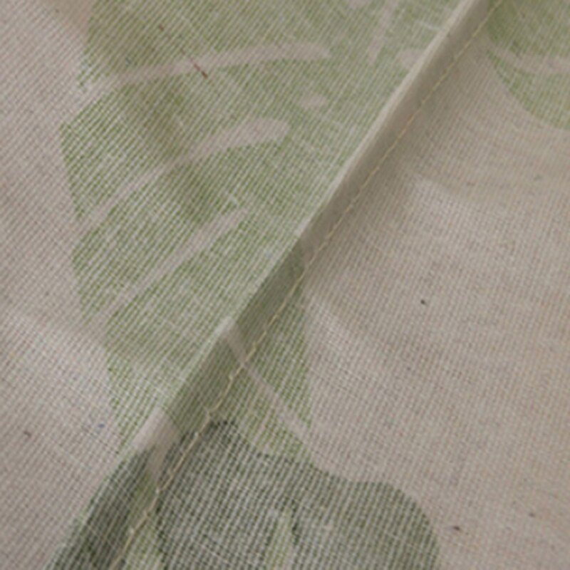 Green Tree Pattern Toy Storage Bucket Cotton And Linen Foldable Dirty Clothes Basket Home Decoration Storage Bucket