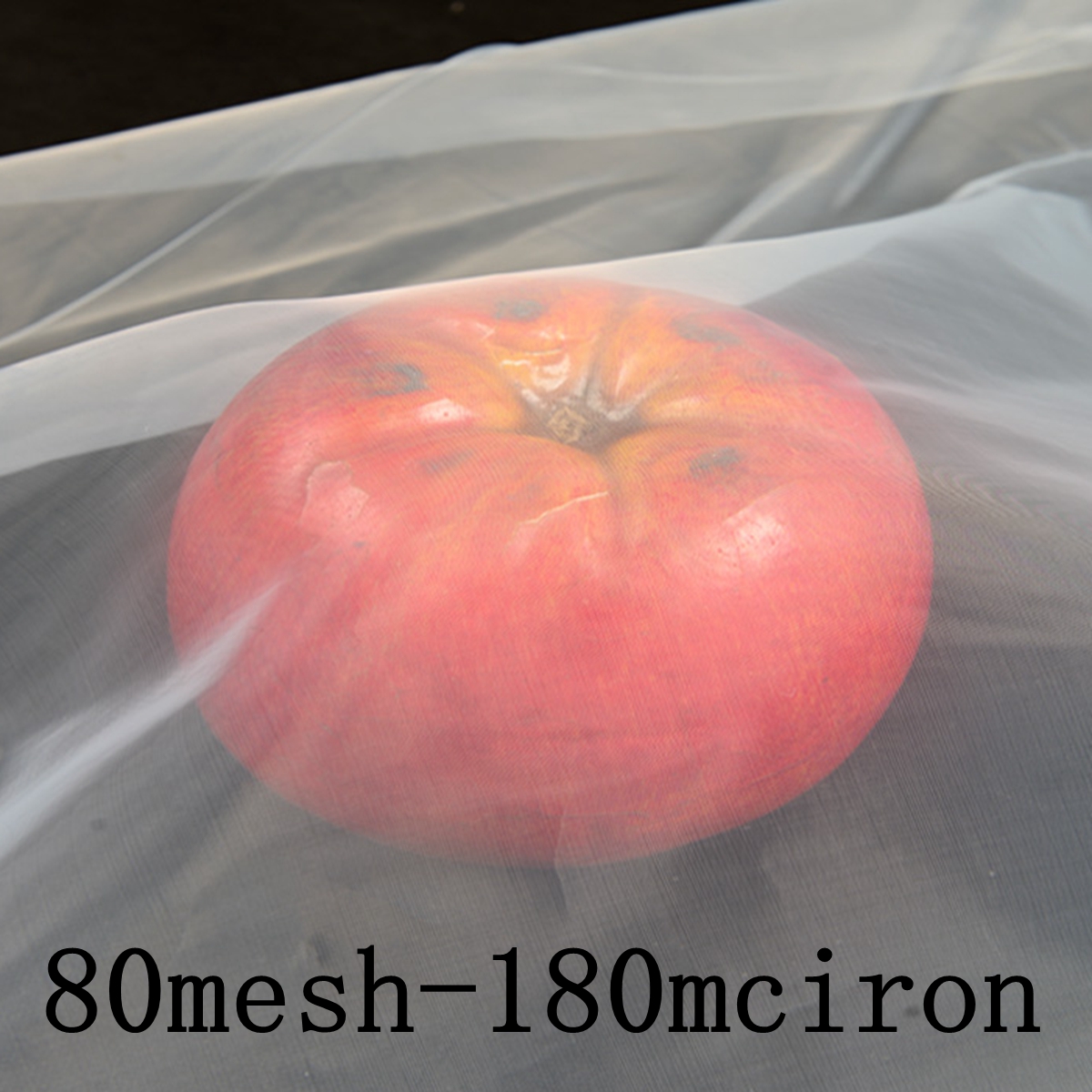 Colador de malla de seda blanca, tela de red de alta precisión, filtro de agua de nailon para cocina, para nueces, leche, miel y café: 80Mesh-180micron