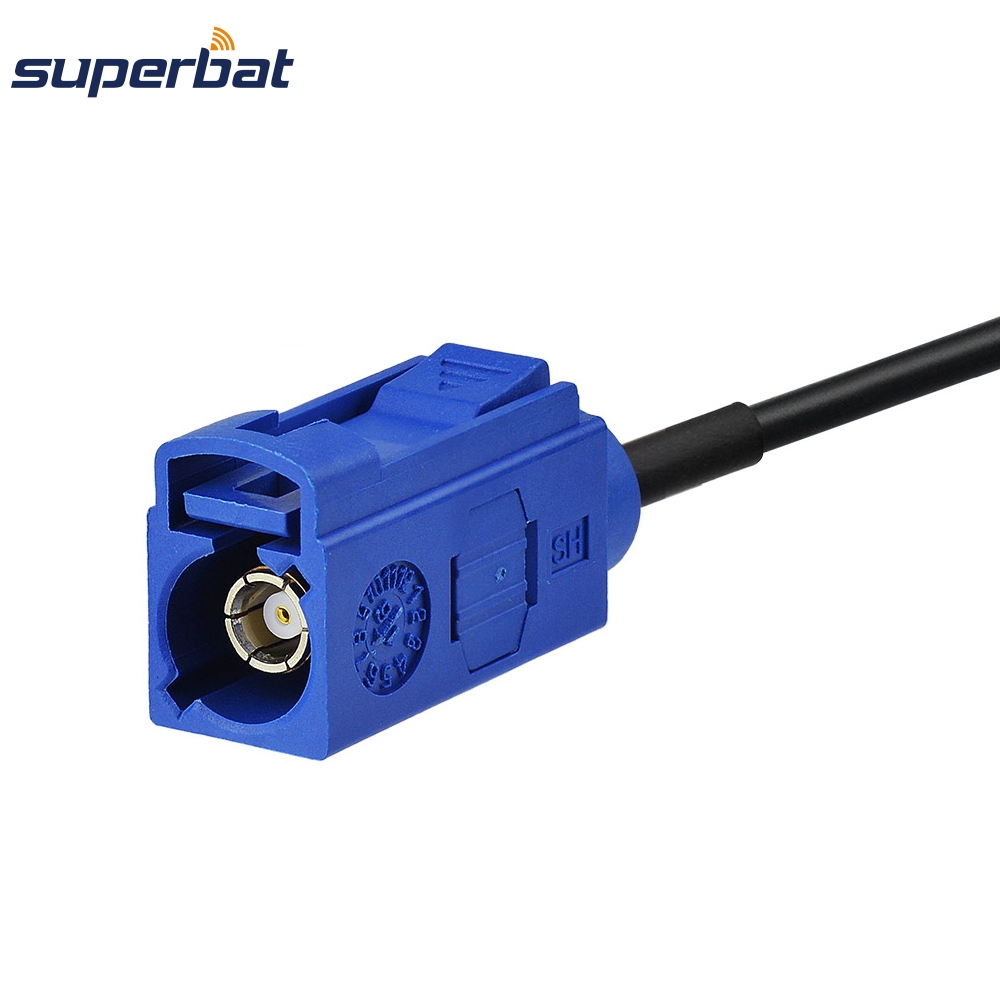 Superbat Gps Antenne Auto Verlengkabel Fakra C Man-vrouw Rechte 50Cm Voor Telematica Of Navigatie