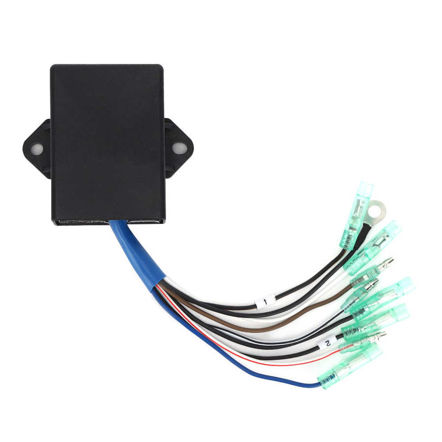 Styretøj til bådstang cdi spole enhed assy 61n-85540-13 passer til yamaha påhængsmotor  c 25hp 30hp 2t båd rustfrit stål