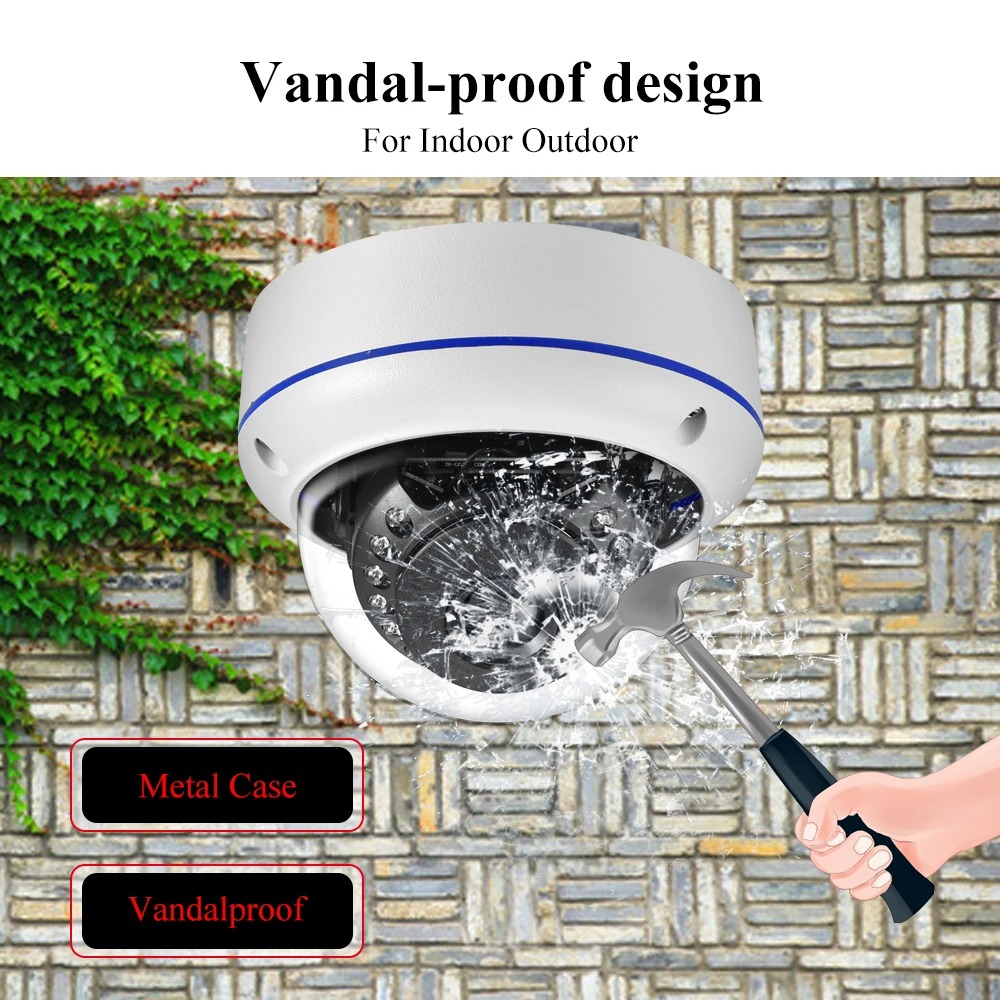 Gadinan 1,7mm Fisheye Weitwinkel 4k IP-Kamera Grad Gesichts erkennung Poe 8mp CCTV Überwachungs kamera Bewegungs erkennung xmeye ﻿