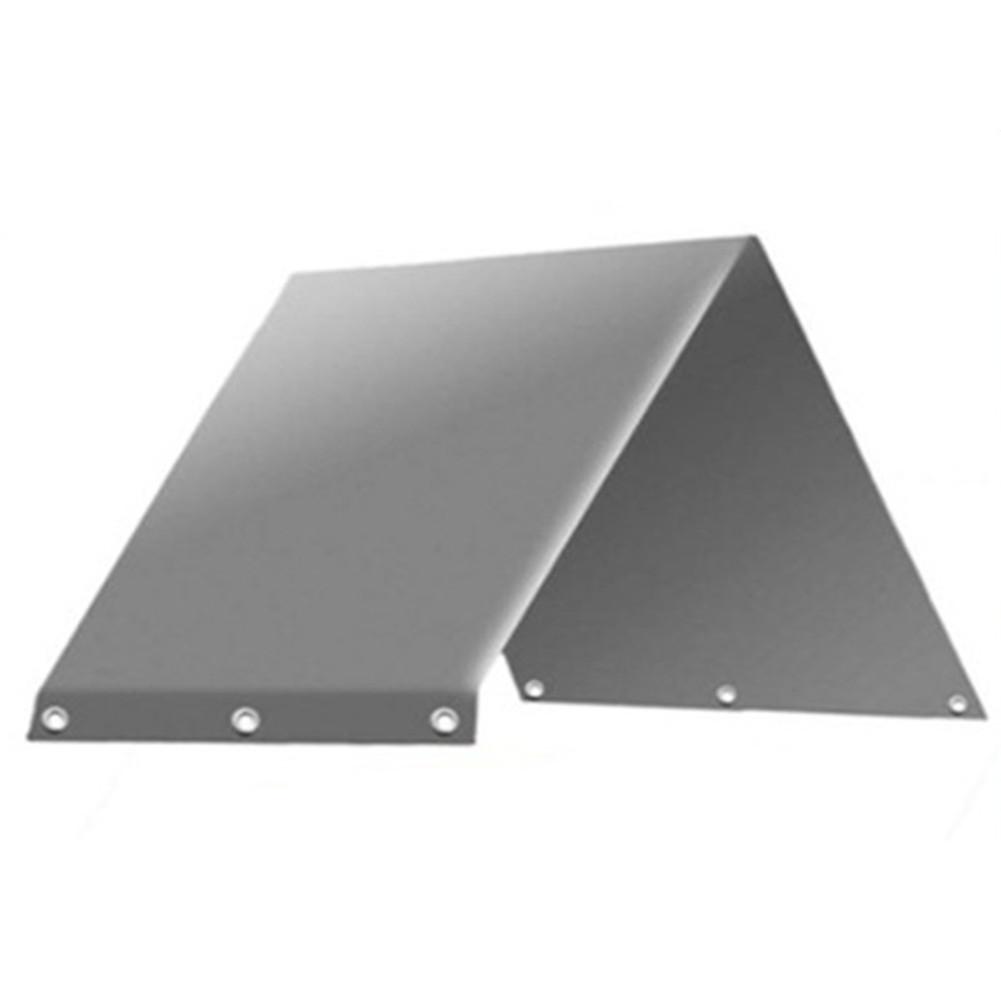 Schaukel Sonnenschirm Abdeckung Set Wasserdicht Schaukel Baldachin Ersatz Abdeckung Schaukel Stuhl Markise Für Outdoor Garten Schattierung Liefert: Light Grey
