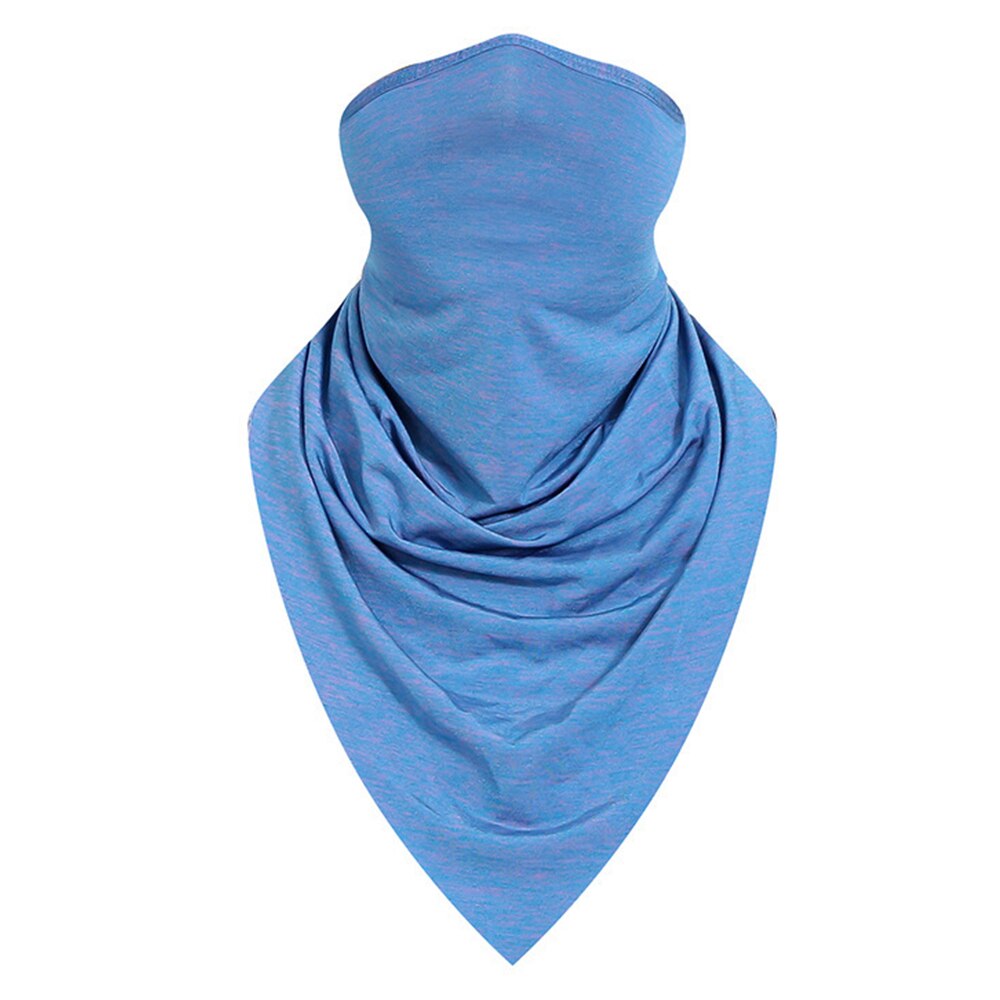Schwarz Radfahren Halbe Gesicht Maske Eis Seide Motorrad Radfahrer Halsrohr Schal Snood Motorrad Fahrrad Headwear Radfahren Halbe Gesicht Maske