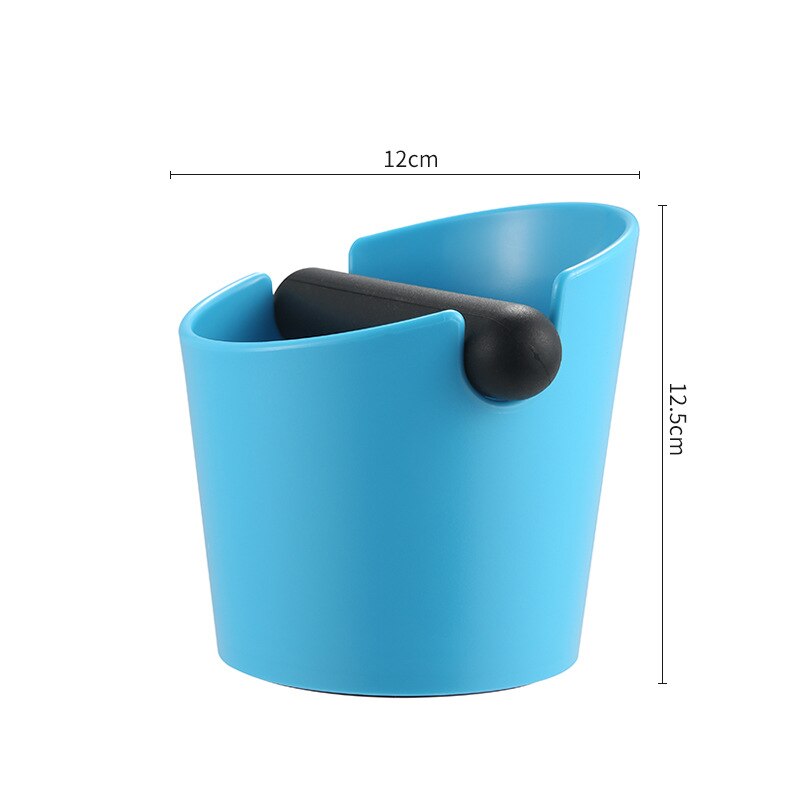 Anti Slip Shock-absorbent Espresso Knock Box Anti Slip Coffee Grind Dump Bin Waste Bin With Detachable Knock Bar For Barista: Style B5