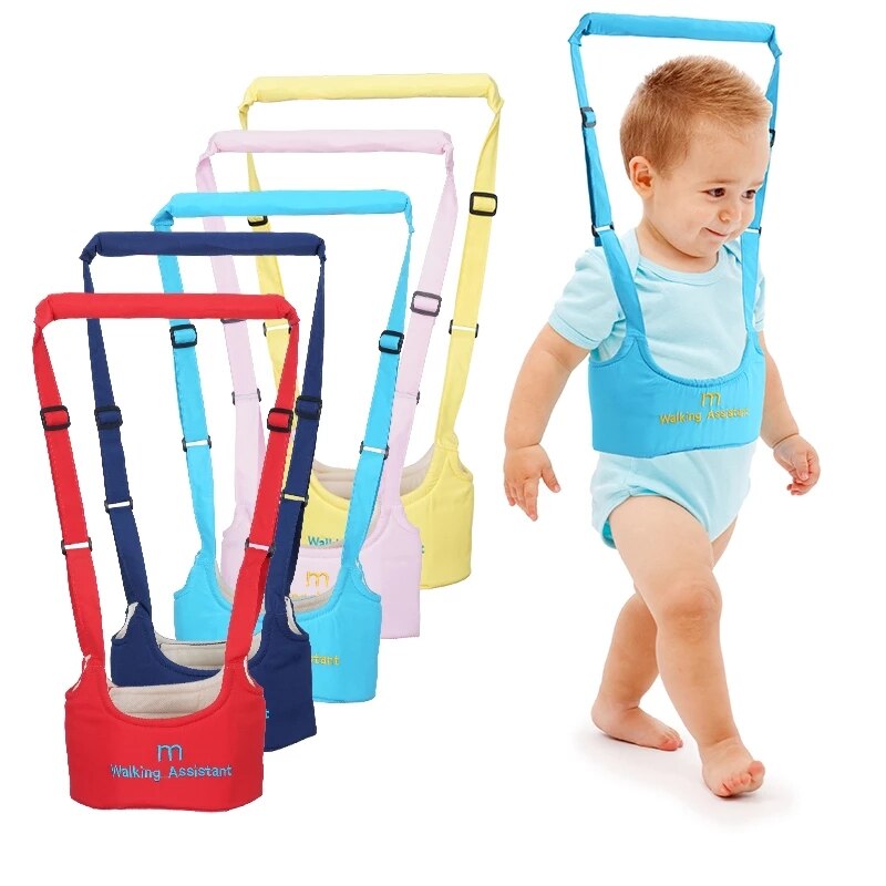 Baby Walker Toddler Belt Walking with Vest Learning To Walk Backpack Harness Safety Leash for Kids Assistant Safety Reins Walker