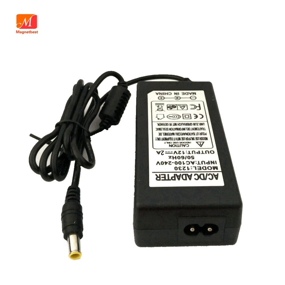 12V 2A Power Adapter Charger for LG W1943SV E1948SX W1943SE E2060 E2260 ADS-24NP-12-1 12024G LCD Monitor 6.5MM with pin inside