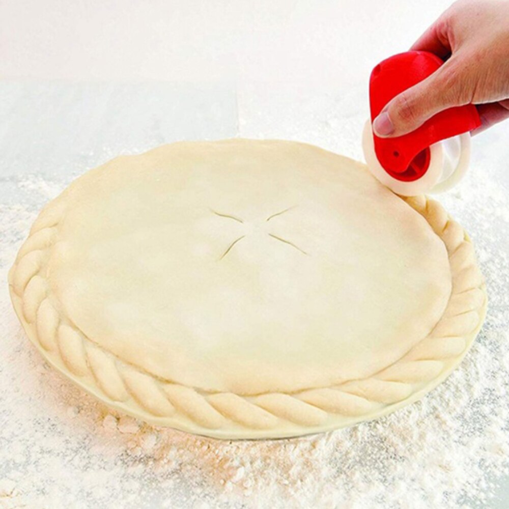 Pizza Pastry Cutting Tools Pastry Wheel Baking Rolling Cutter DIY Dough Cutting Tools Lattice Rolling Cutter Decoration Tools