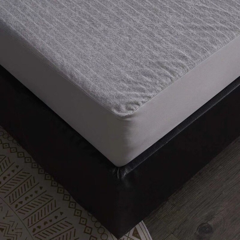 Cotton Striped Terry Cloth Waterproof Bedspread for Urine Isolation Single Piece Simmons Protective Cover Waterproof Bed Sheet