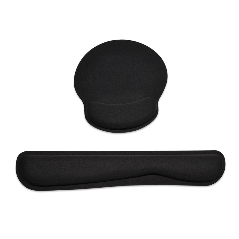 Mouse & Keyboard Wrist Support Pad Protection Rest pad For PC Gamer Office Laptop Keyboard Mouse Mat Memory Nonslip Cotton Rest: Orange