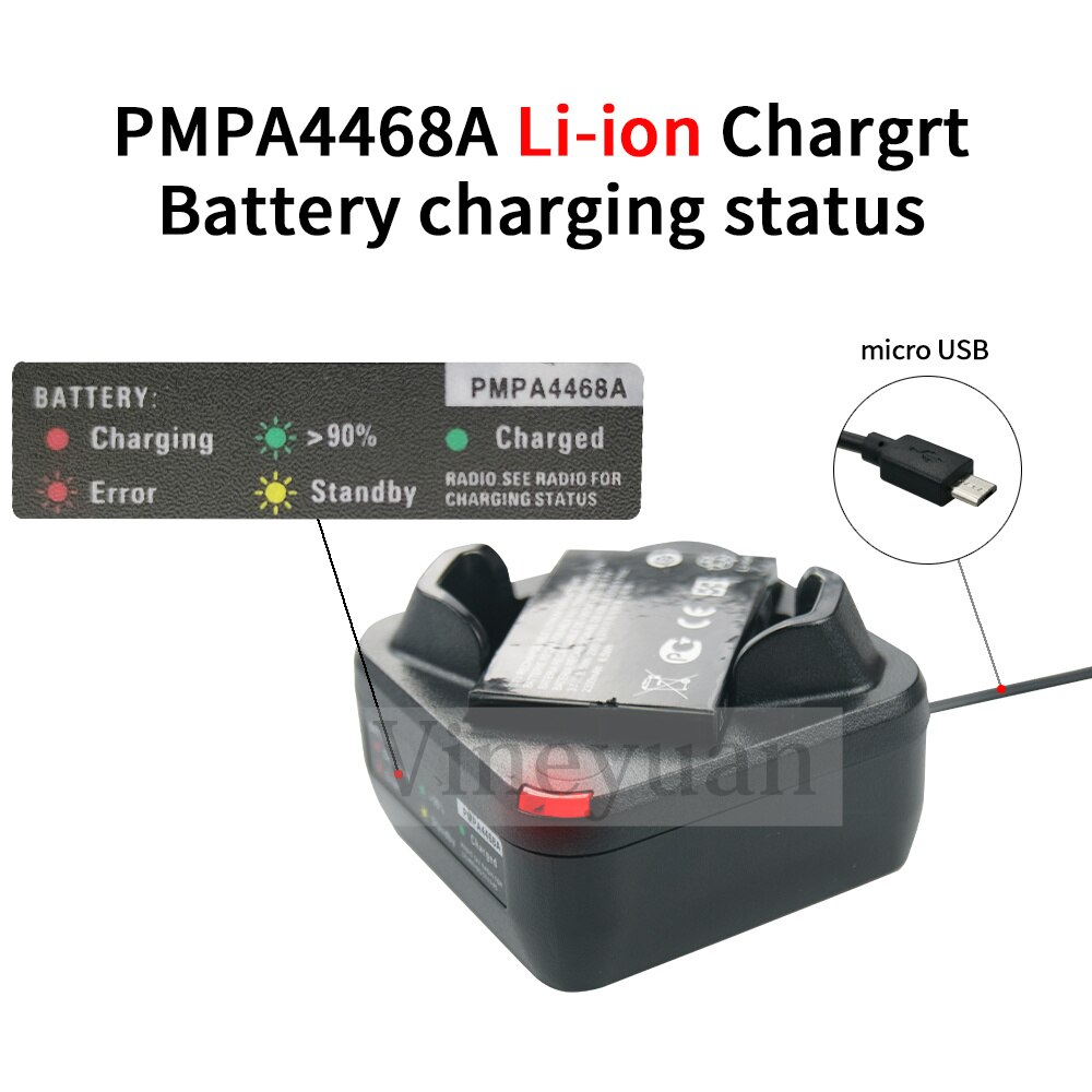 PMLN7110 Single-Unit Oplader Compatibel Voor Motorola SL300 TLK100 SL300e SL1M SL1600 Draagbare Radio 'S (PMNN4468A Batterij)
