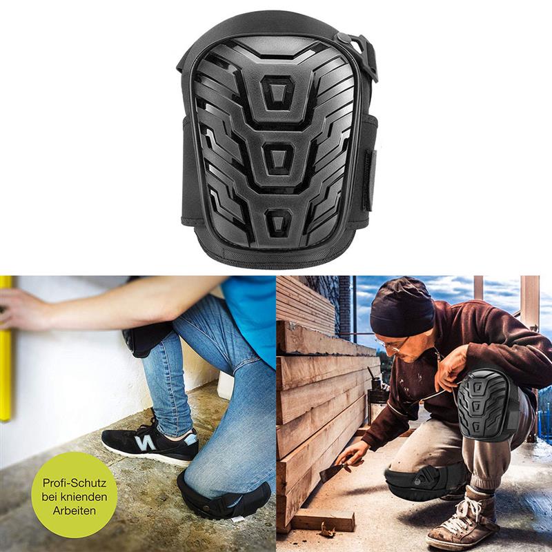 Black Knee Pad Oxford Fabric Pads For Knee Protection Outdoor Sport Garden Protector Cushion Support Labor Insurance Knee Pad