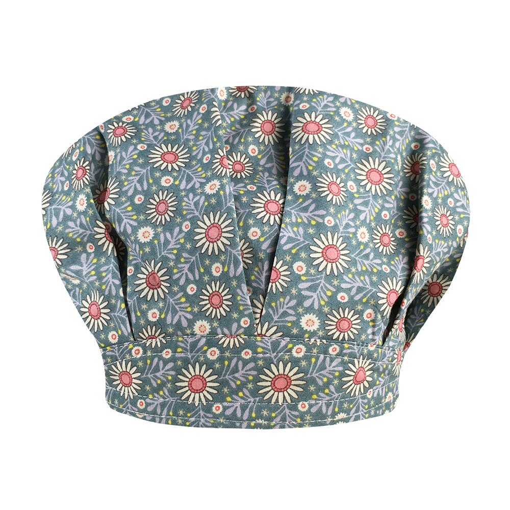 Chapeau de chef unisexe imprimé multi-styles, pour l'entretien ménager, pour cantine, Restaurant, cuisine, service de boulangerie, chapeau de chef pour femmes: photo8