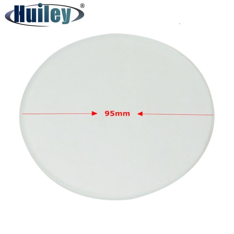 Durchmesser 95 mm Transluzenten Bord Milchglas Arbeits Bühne Runde Sonde Platte Dicke 4 mm für Stereo Mikroskop