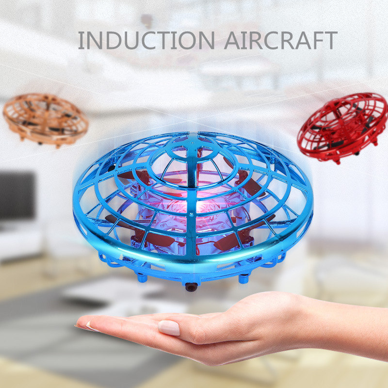 Flygande helikopter mini ufo drönare uppgradering infraröd induktion fjärrkontroll flygplan elektronisk modell leksak barn födelsedag