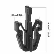 2004 Grille Retainer Clip Abs Black Past Voor Chevrolet Gmc