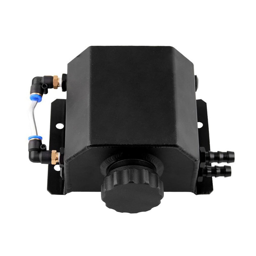 1 Pcs 1L Aluminum Alloy Radiator Coolant Overflow Bottle Recovery Water Tank Reservoir Car Cooling Pot