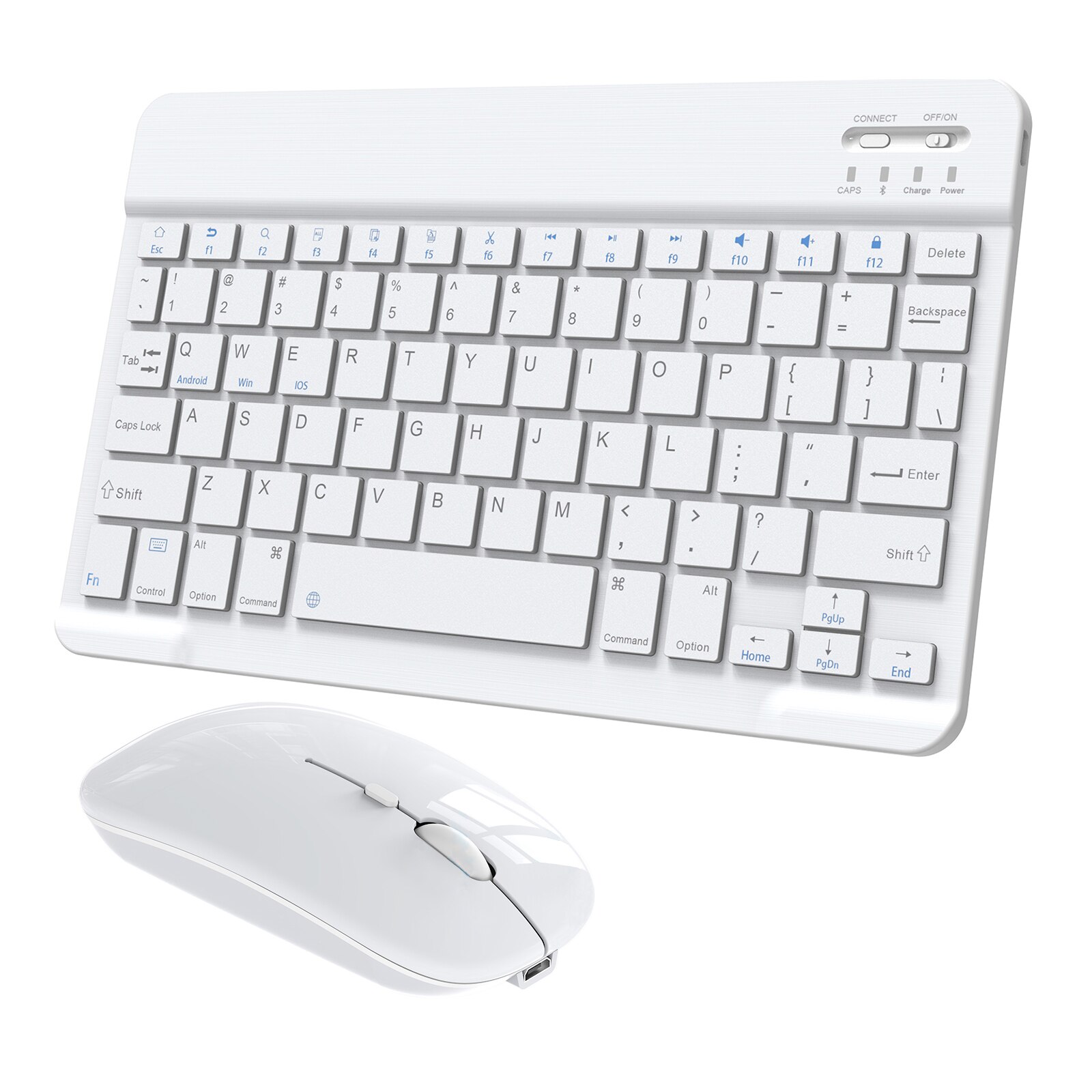 Mini Wireless Keyboard Bluetooth Keyboard For ipad Phone Tablet Rechargeable keyboard For Android ios Huawei Samsung Xiaomi