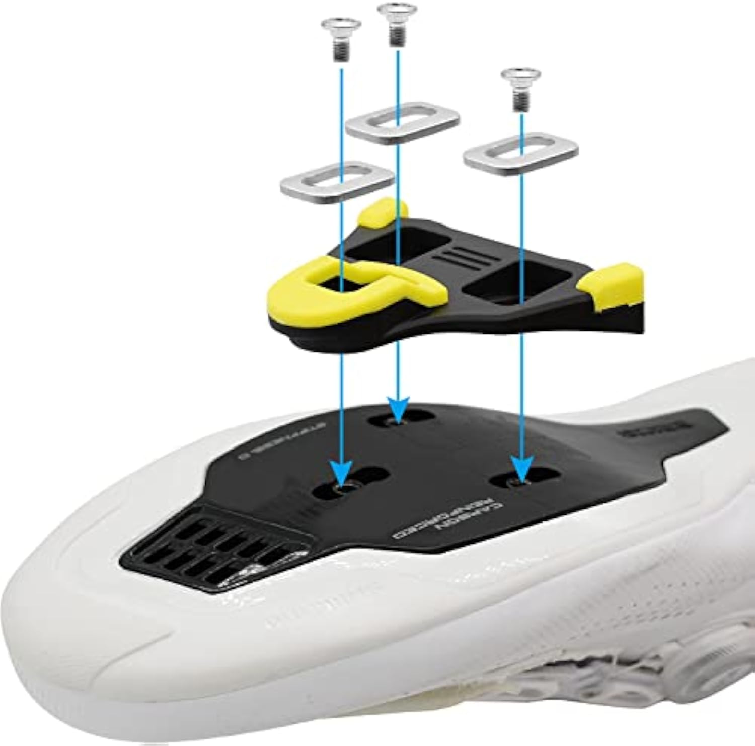 Crampons de vélo de route pour Shimano SPD-SL, verrouillage des pédales de cyclisme, pour chaussures système Shimano SH10 SH11 SH12