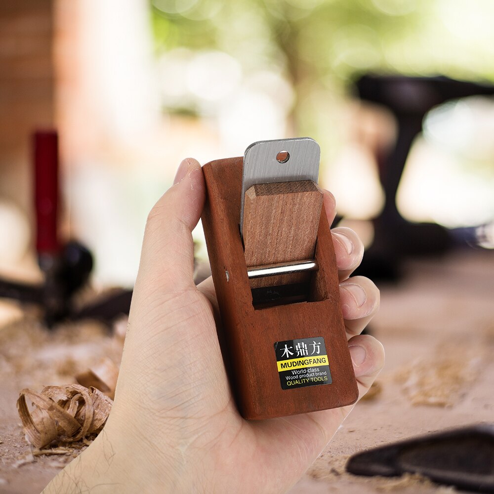 Mini Wooden Hand Planer DIY Woodworking Hand Tool Flat Plane Bottom Edge Wood Trimming Tools