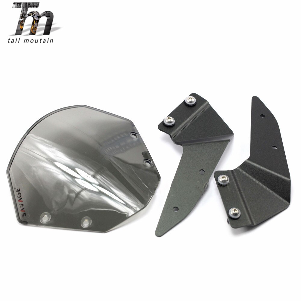 For KAWASAKI Z800 Windshield Windscreen Pare-brise Smoke Motorcycle Accessories Wind Deflectors Z 800