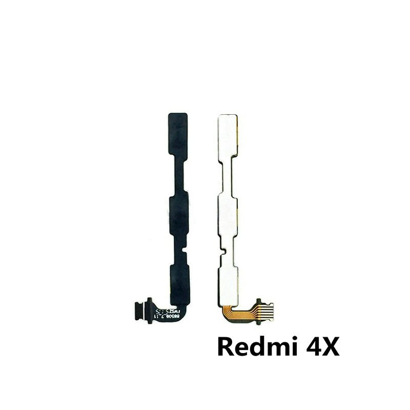 Volume Button Power Switch On Off Button Flex Cable For Xiaomi Redmi 3 3S 4A 5 Plus 6 6A 7 Note 2 5A 4 3 Pro Note 4X: Redmi 4X