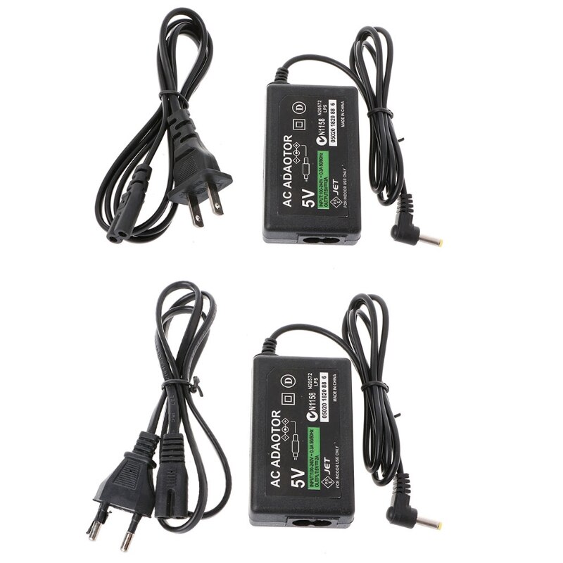 Eu/Us Plug 5V Wall Charger Ac Adapter Voeding Kabel Voor Psp 1000 2000 3000 Opladen Kabel koord