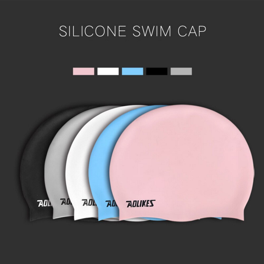 Siliconen Zwemmen Caps Duurzaam Effen Badmuts Unisex Comfortabele Indoor Concurrentie Training Outdoor Water Sport Kort Haar
