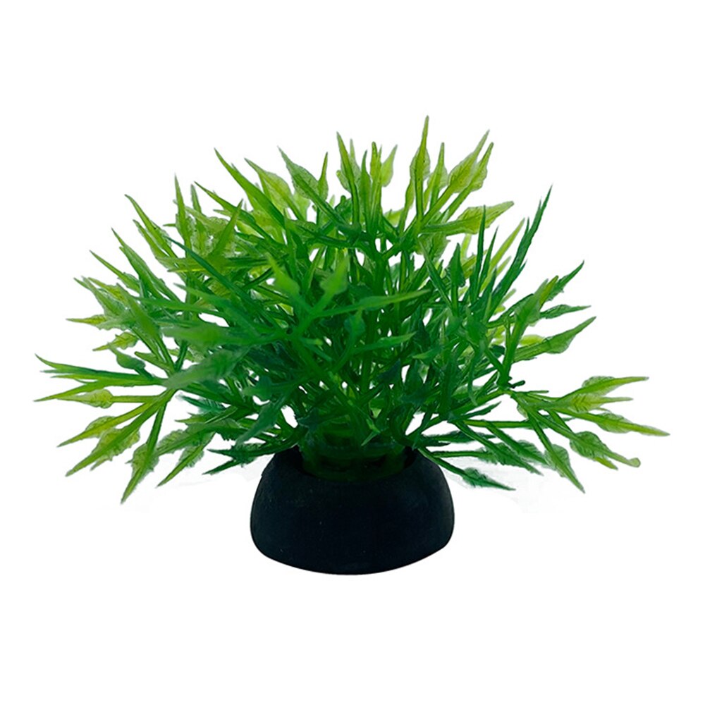 1pc simulering konstgjorda växter akvarium dekor vatten ogräs prydnad växt akvarium akvarium gräs 2.5 x 5cm dekoration #2: 12