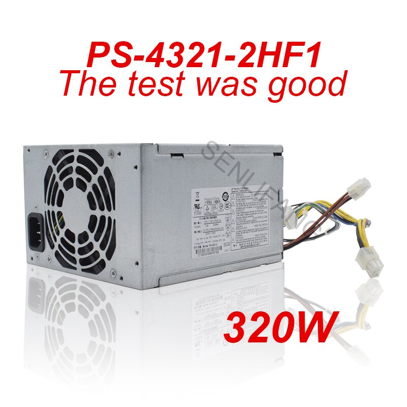 Novo para trabalhar PS-4321-2 702306-001 702454-001 para elite 600 800 g1 torre pc 320w fonte de alimentação bem testado