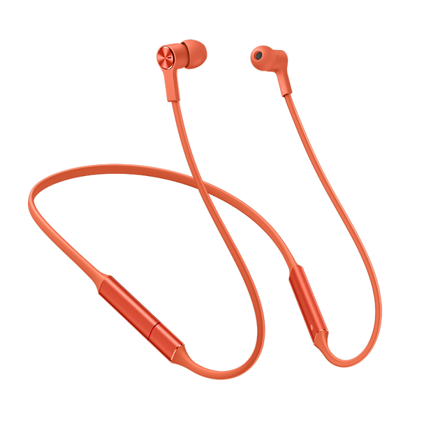 Huawei FreeLace Wireless Earphone Bluetooth Sport Waterproof In-ear Memory Cable Metal Cavity Silicon Magnetic Switch: CM70-C orange