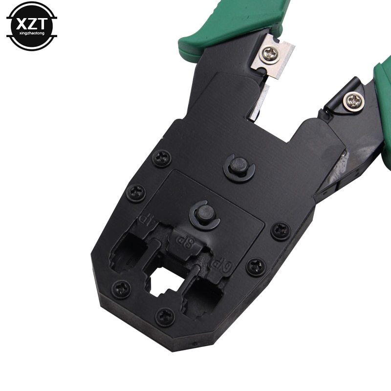 Portable Crimper Cable Cutter Wire Stripper Multifunctional Stripping Tools RJ45 RJ11 Cat5 Cat6 Wire Crimping Pliers Terminal