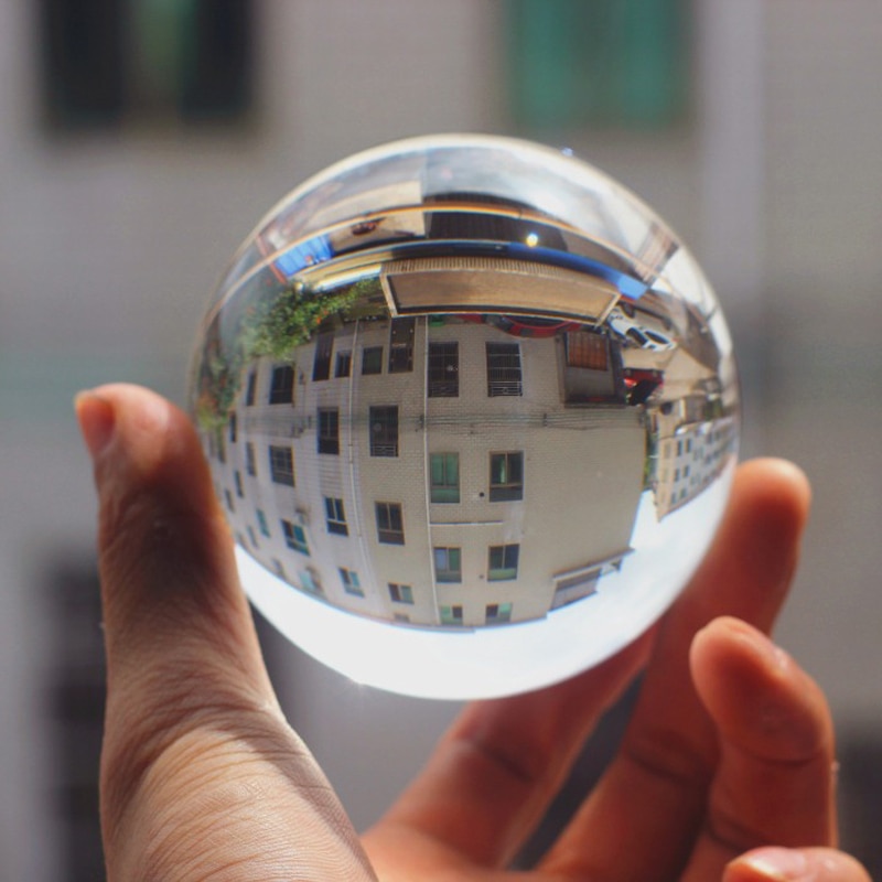 80Mm Lensball Crystal Ball Clear Glas Fotografie K... – Grandado