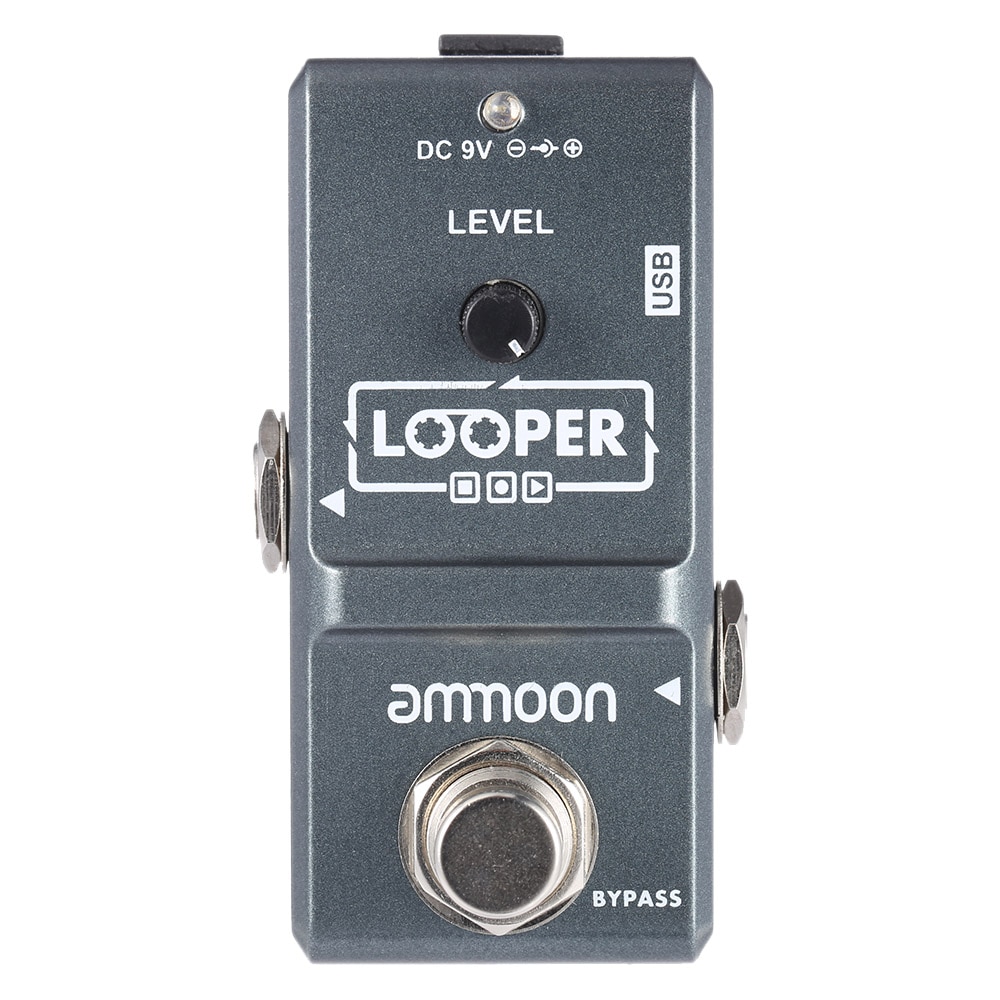 ammoon AP-09 Looper Guitar Pedal Nano Series Loop Electric Guitar Effect Pedal True Bypass Unlimited Overdubs guitar accessories